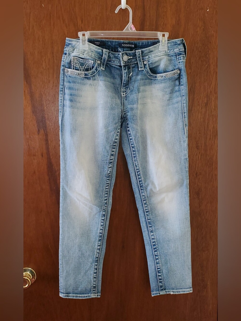 Vigoss Dublin Cropped Jeans Capris Sz 5/6